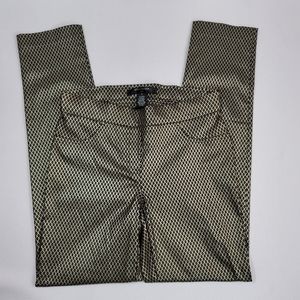 89th & Madison Diamond Dot Print Pull On Pant Size S